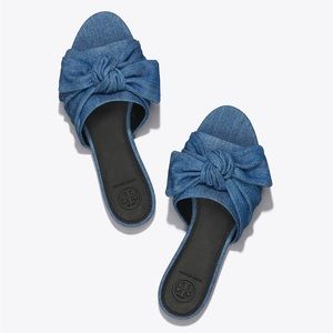 Tory Burch Annabelle Sandals in Denim